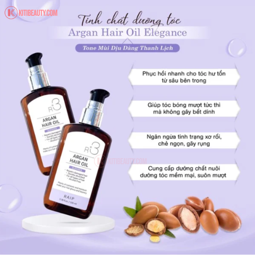 Tinh Dầu Dưỡng Tóc Raip R3 Argan Hair Oil 100ml